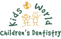 The Kids World Children's Dentistry website sidebar logo