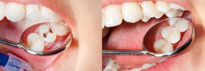 White Fillings in Riverside CA